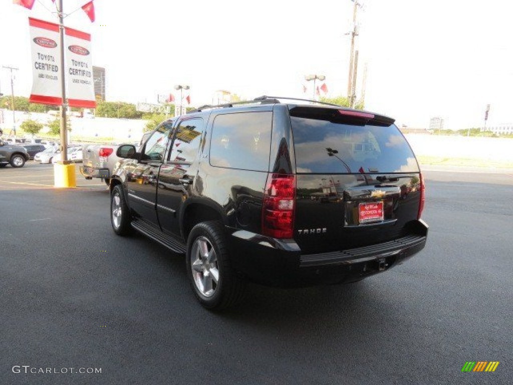 2007 Tahoe LTZ - Black / Light Cashmere/Ebony photo #5