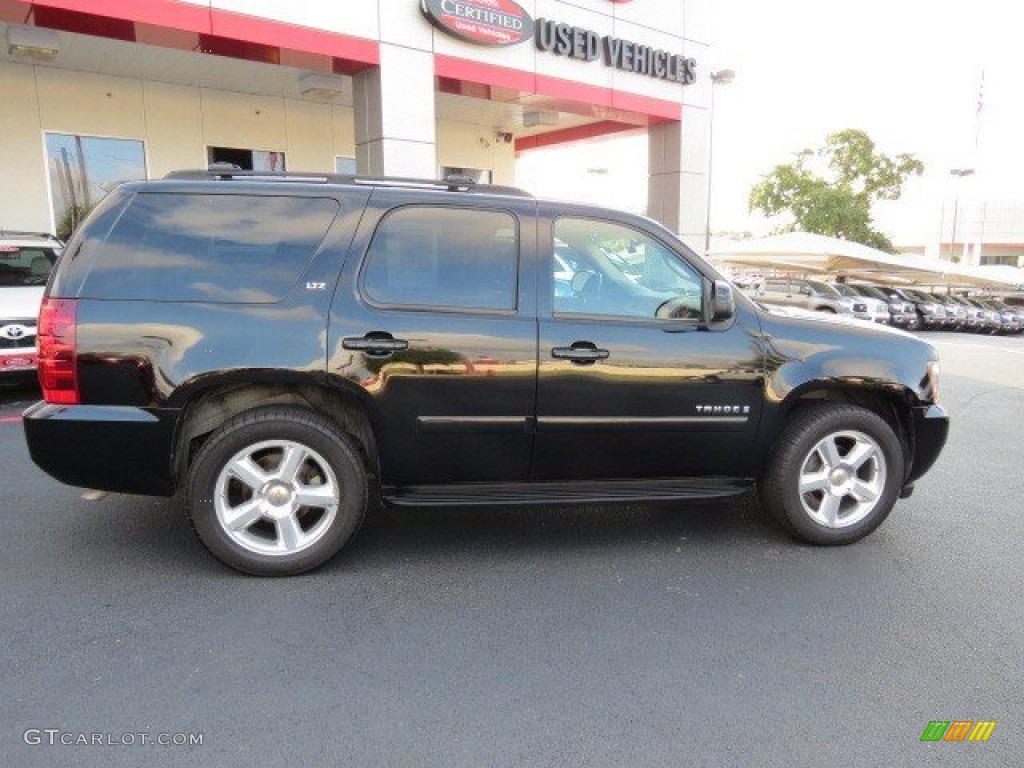 2007 Tahoe LTZ - Black / Light Cashmere/Ebony photo #8