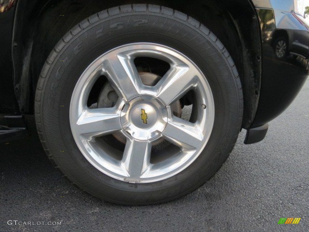 2007 Tahoe LTZ - Black / Light Cashmere/Ebony photo #9