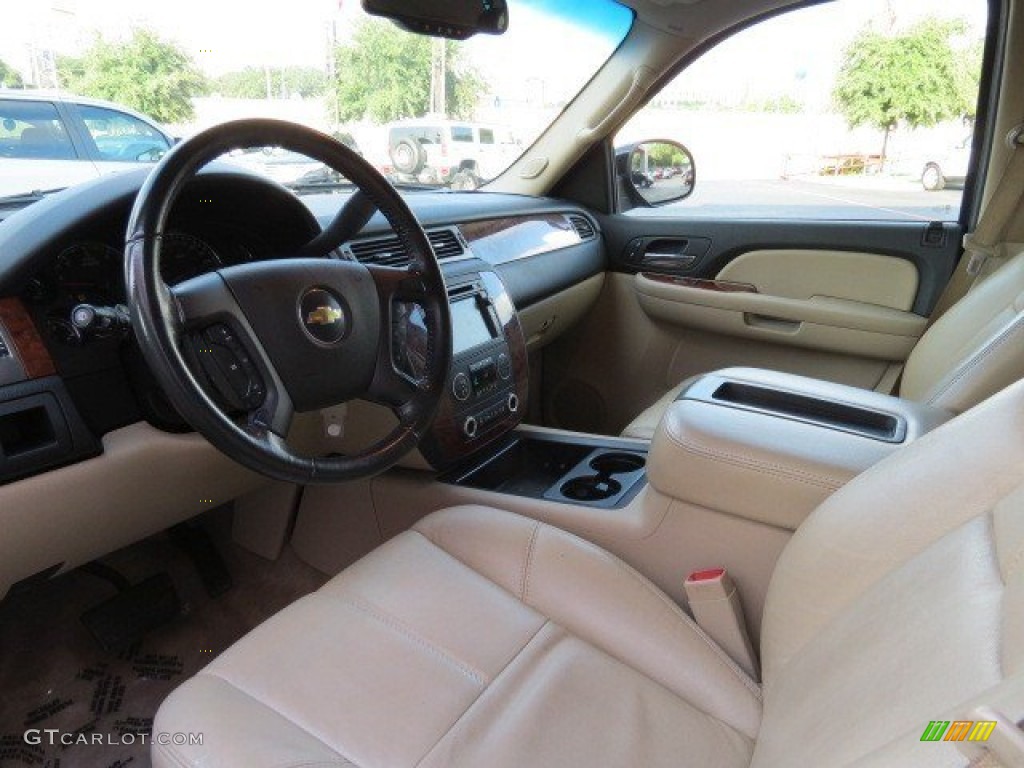 2007 Tahoe LTZ - Black / Light Cashmere/Ebony photo #11