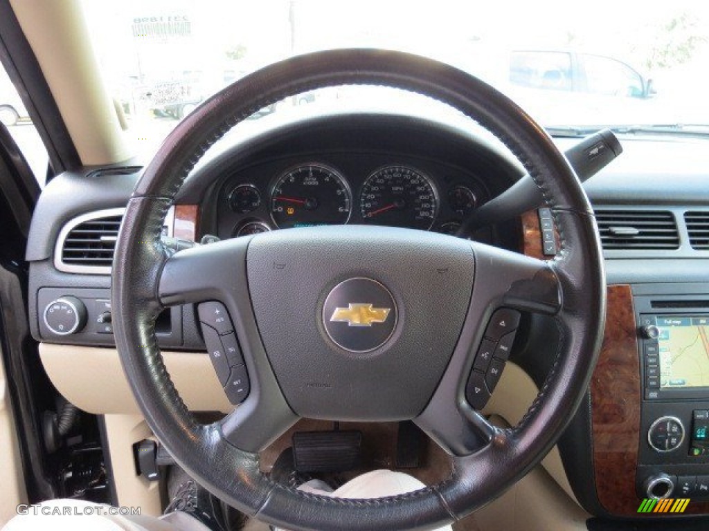 2007 Tahoe LTZ - Black / Light Cashmere/Ebony photo #21
