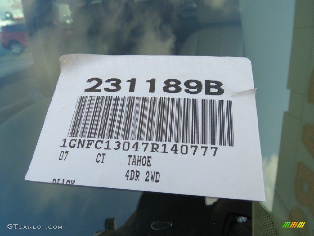 2007 Tahoe LTZ - Black / Light Cashmere/Ebony photo #22