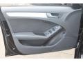 Black 2013 Audi A4 2.0T quattro Sedan Door Panel