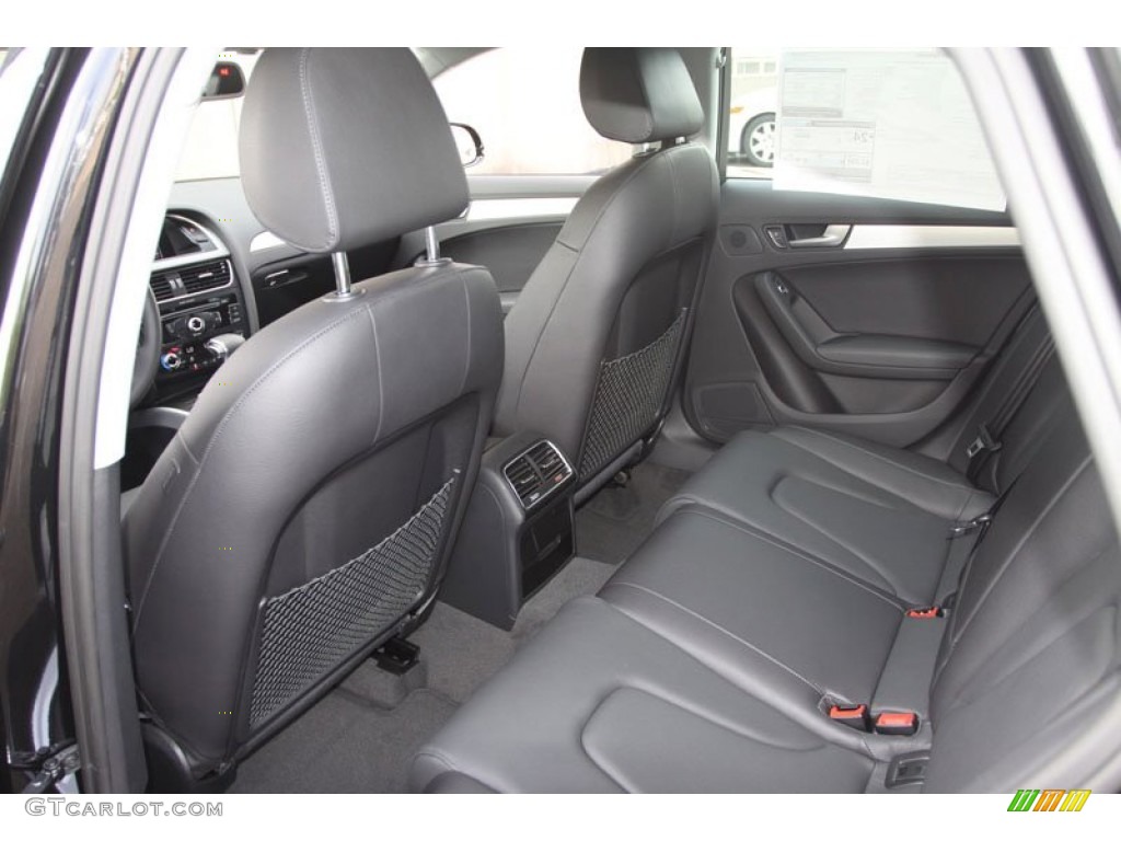 Black Interior 2013 Audi A4 2.0T quattro Sedan Photo #69858904