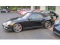 Black 2011 Porsche 911 Turbo Cabriolet Exterior