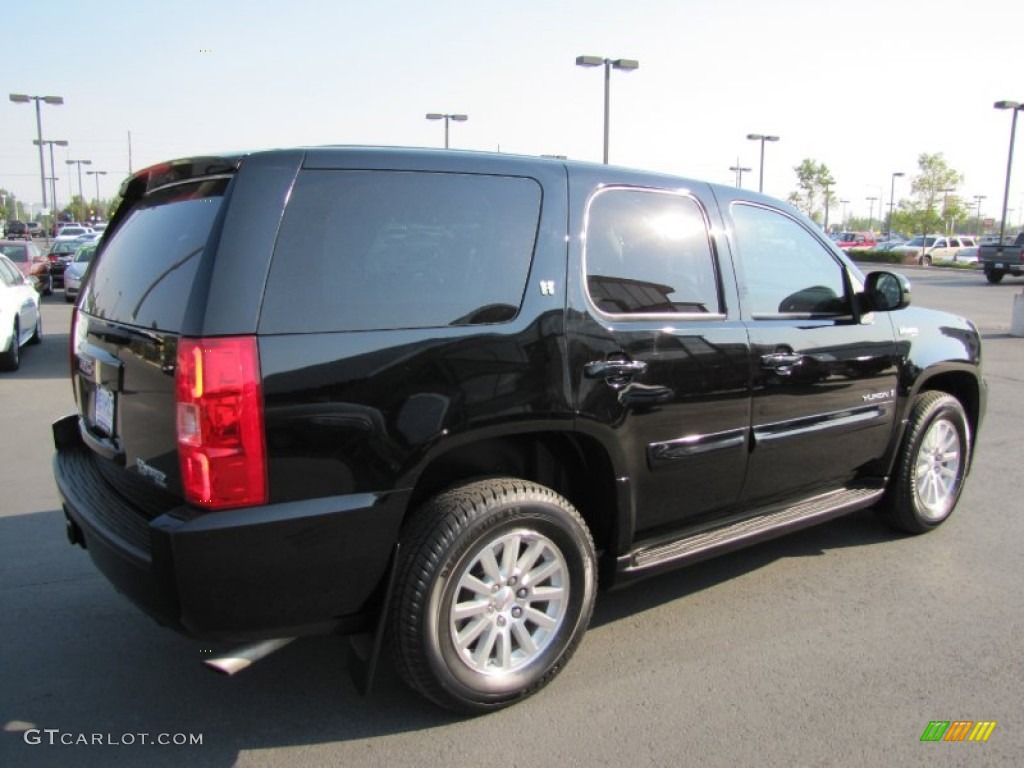 Onyx Black 2009 GMC Yukon Hybrid 4x4 Exterior Photo #69860971