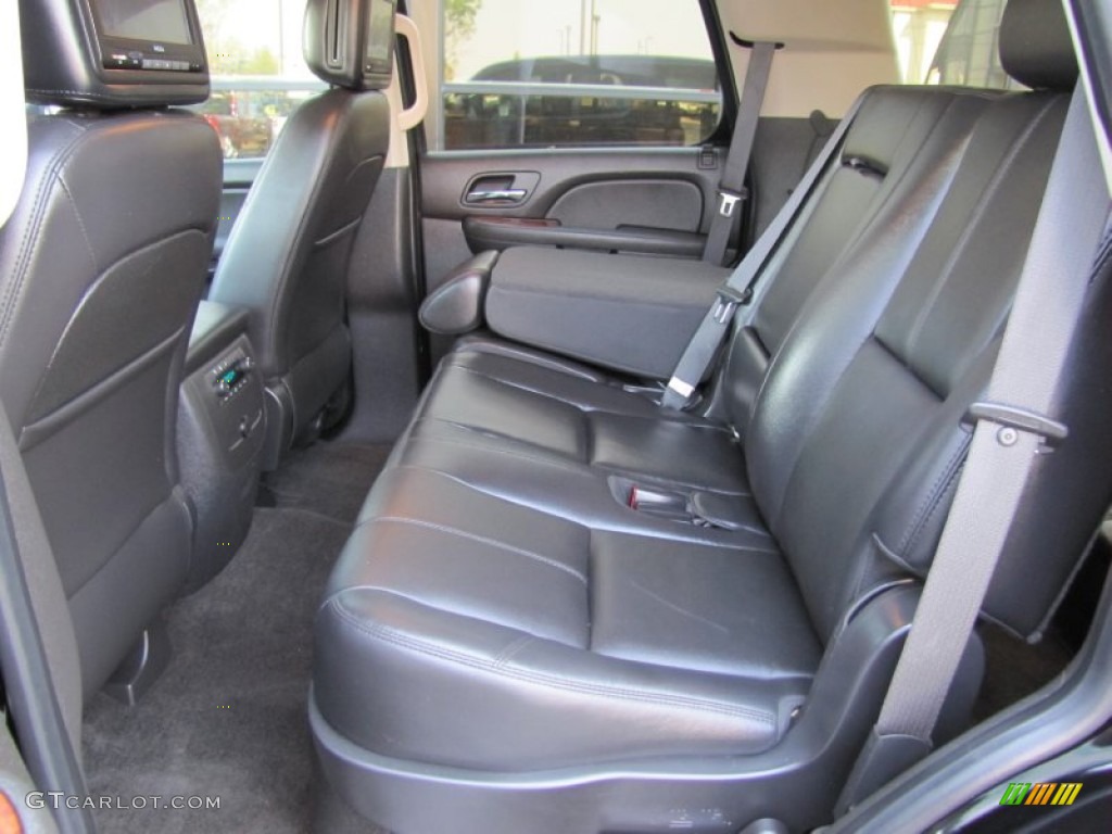 Ebony Interior 2009 GMC Yukon Hybrid 4x4 Photo #69861184