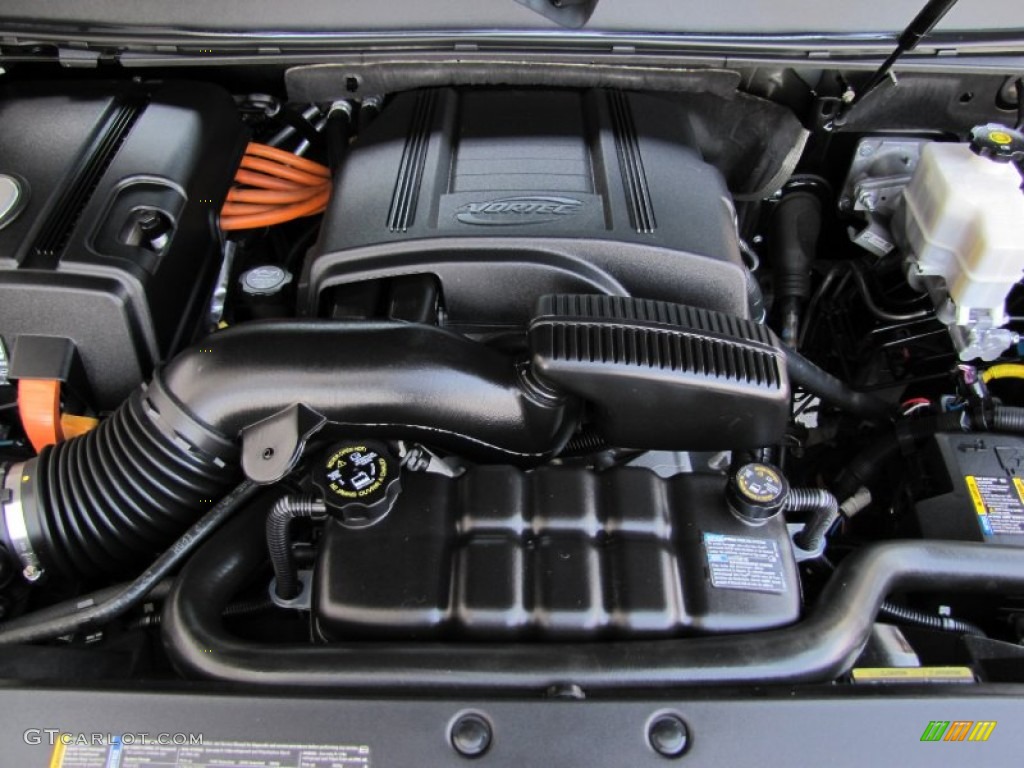 2009 GMC Yukon Hybrid 4x4 6.0 Liter H OHV 16-Valve VVT Vortec V8 Gasoline/Electric Hybrid Engine Photo #69861256