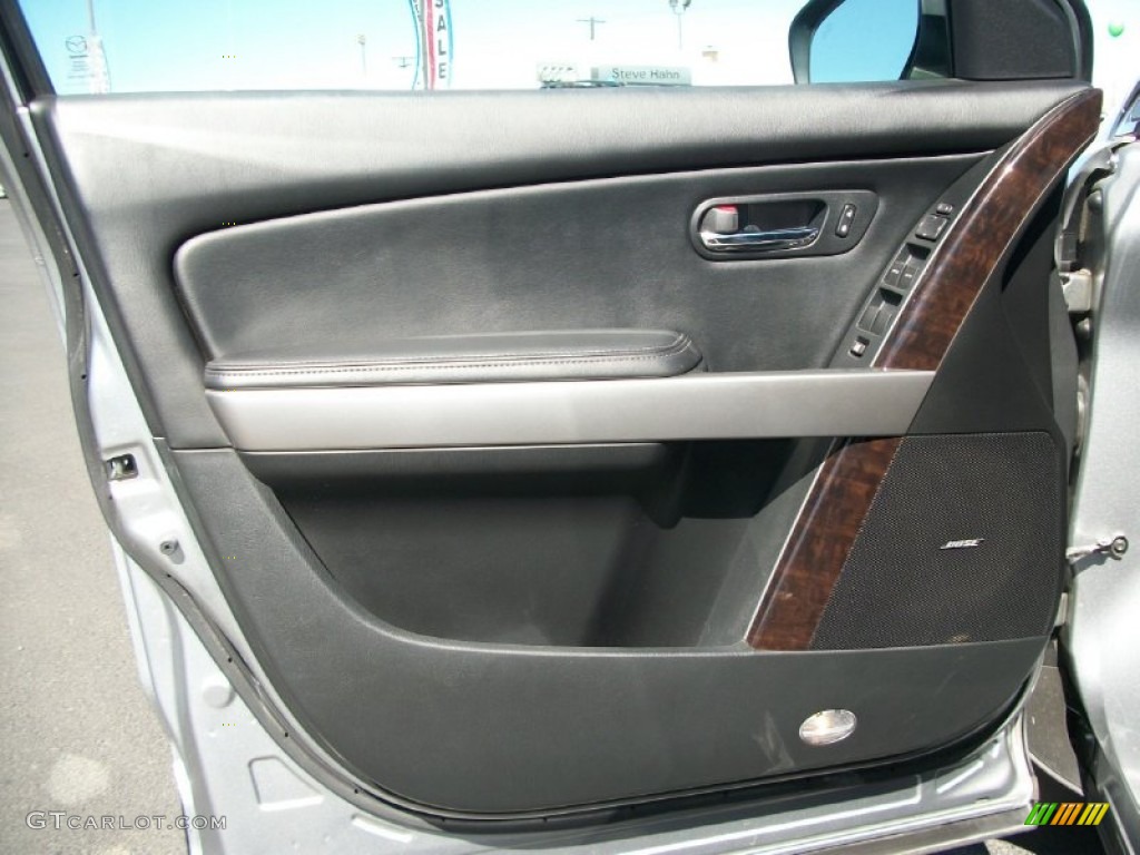 2010 Mazda CX-9 Grand Touring AWD Black Door Panel Photo #69862876