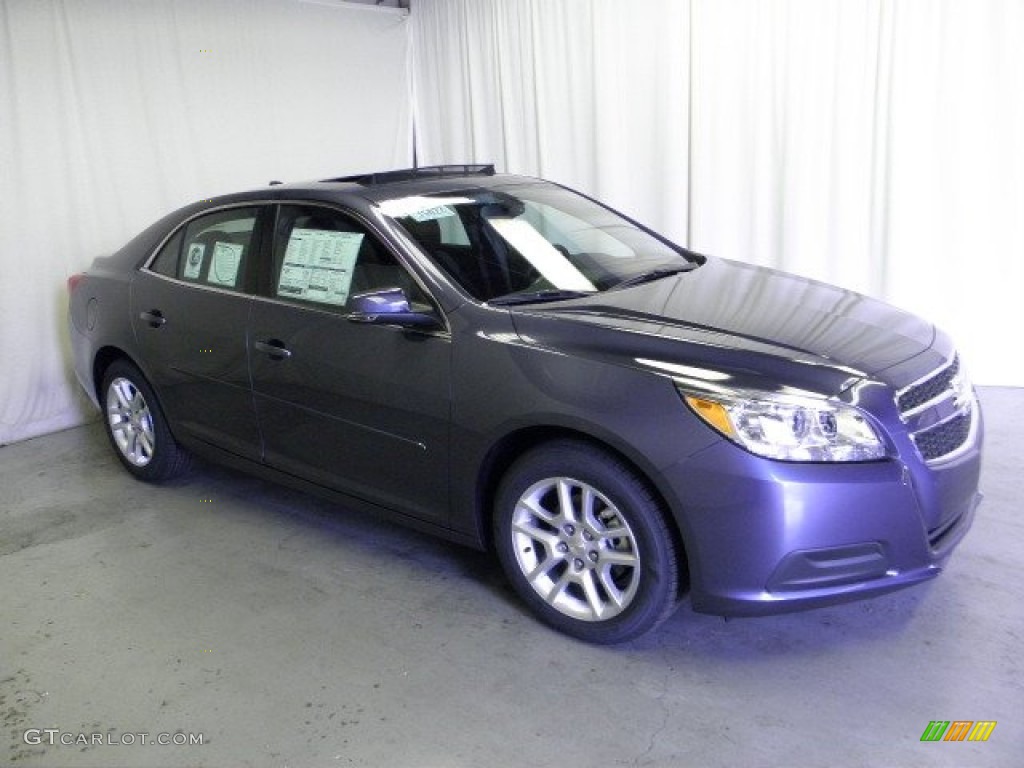 2013 Malibu LT - Atlantis Blue Metallic / Jet Black photo #1