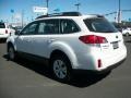 Satin White Pearl - Outback 2.5i Wagon Photo No. 4