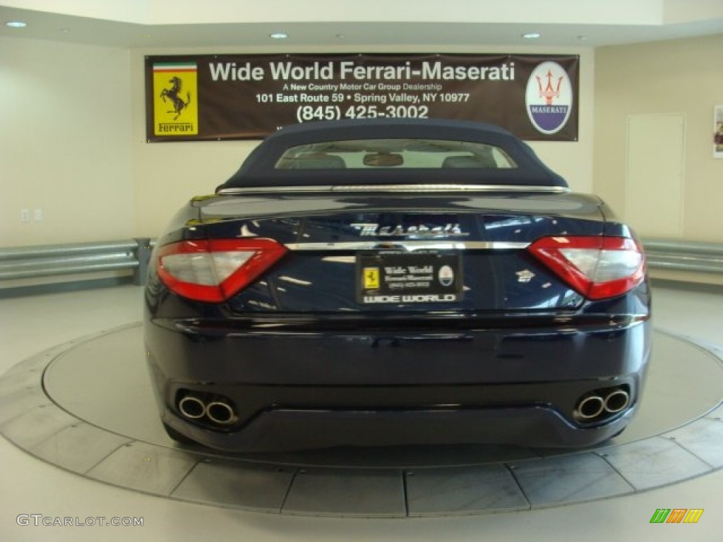 2011 GranTurismo Convertible GranCabrio - Blu Oceano (Blue Metallic) / Cuoio photo #11