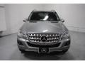 2010 Palladium Silver Metallic Mercedes-Benz ML 350 4Matic  photo #2