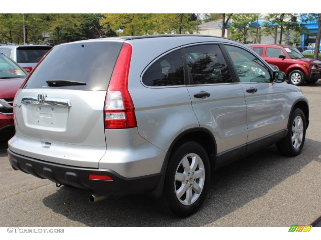 2009 CR-V EX 4WD - Alabaster Silver Metallic / Black photo #5