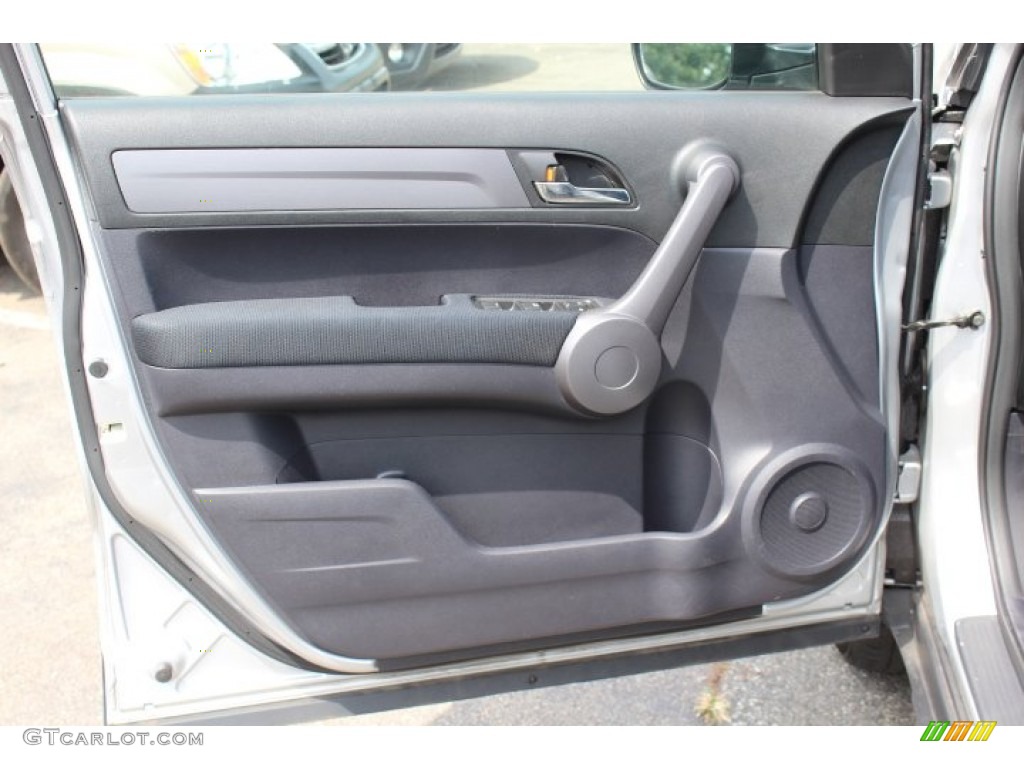 2009 CR-V EX 4WD - Alabaster Silver Metallic / Black photo #8