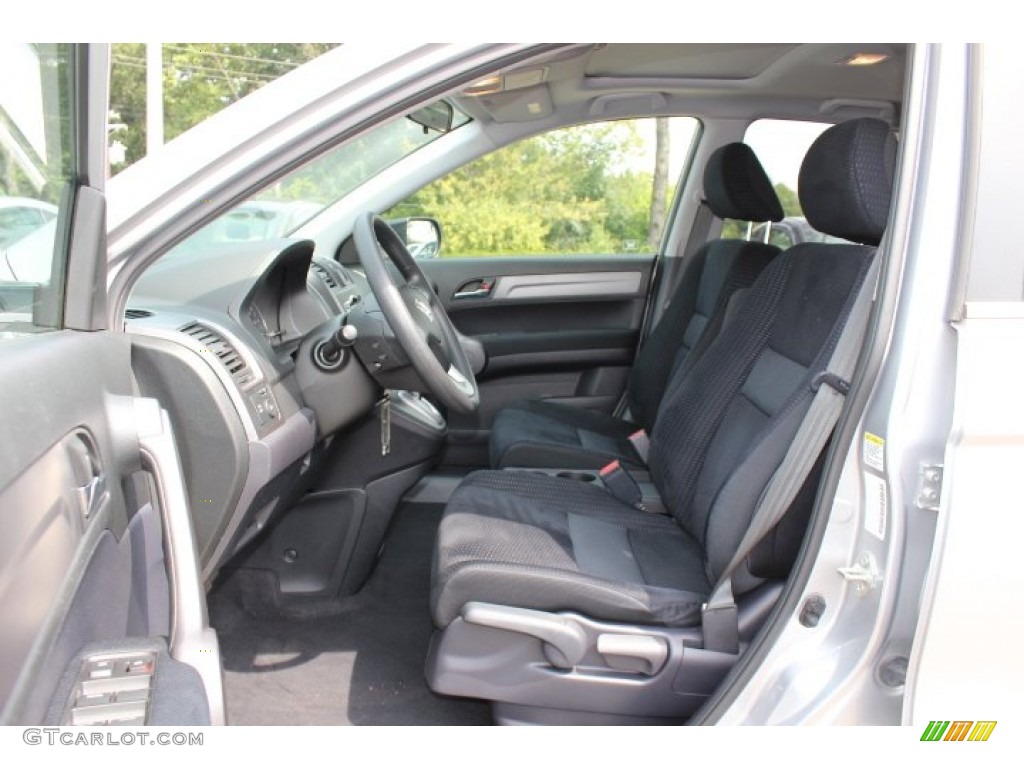 2009 CR-V EX 4WD - Alabaster Silver Metallic / Black photo #10
