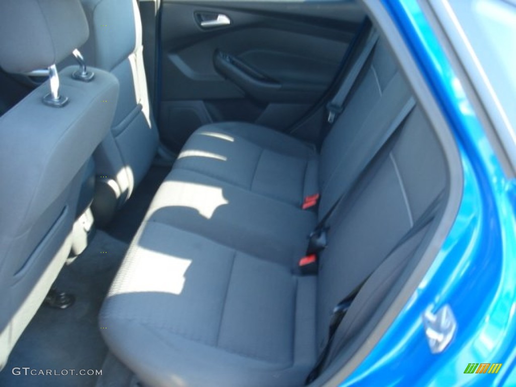 2012 Focus SEL Sedan - Blue Candy Metallic / Charcoal Black photo #13