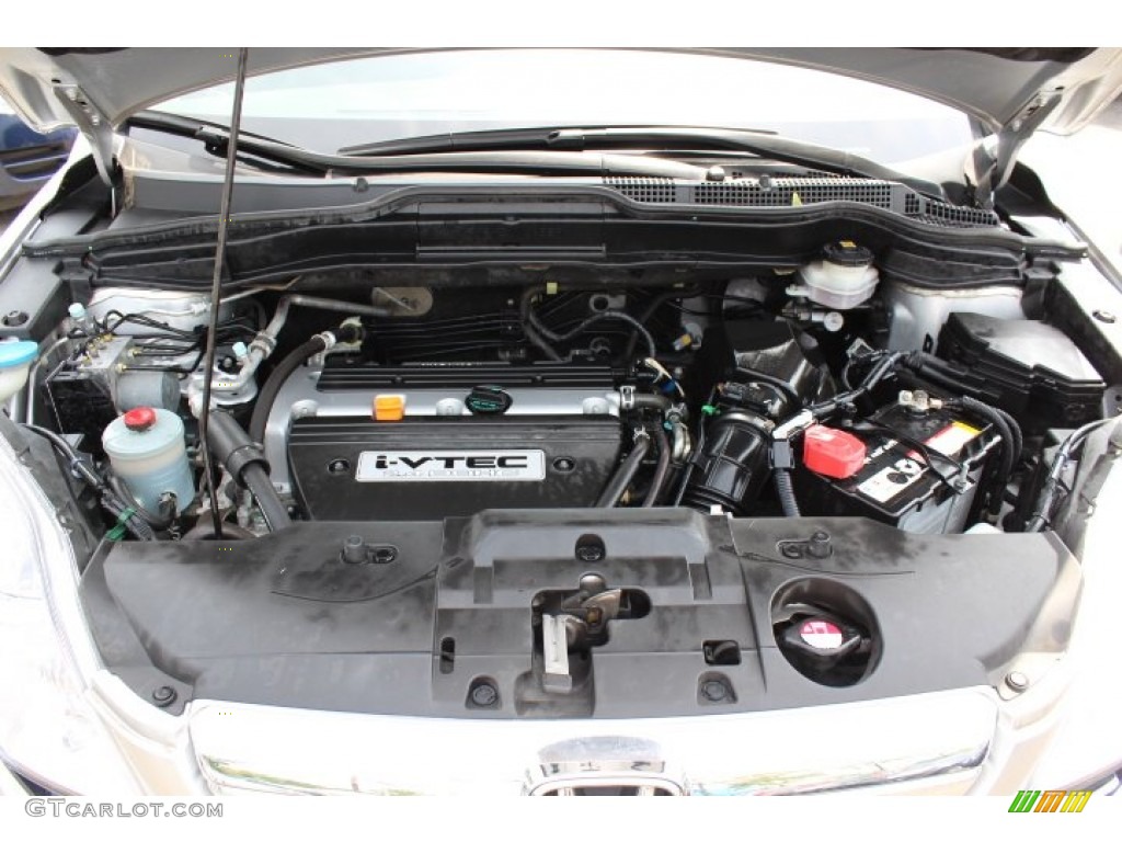 2009 CR-V EX 4WD - Alabaster Silver Metallic / Black photo #26