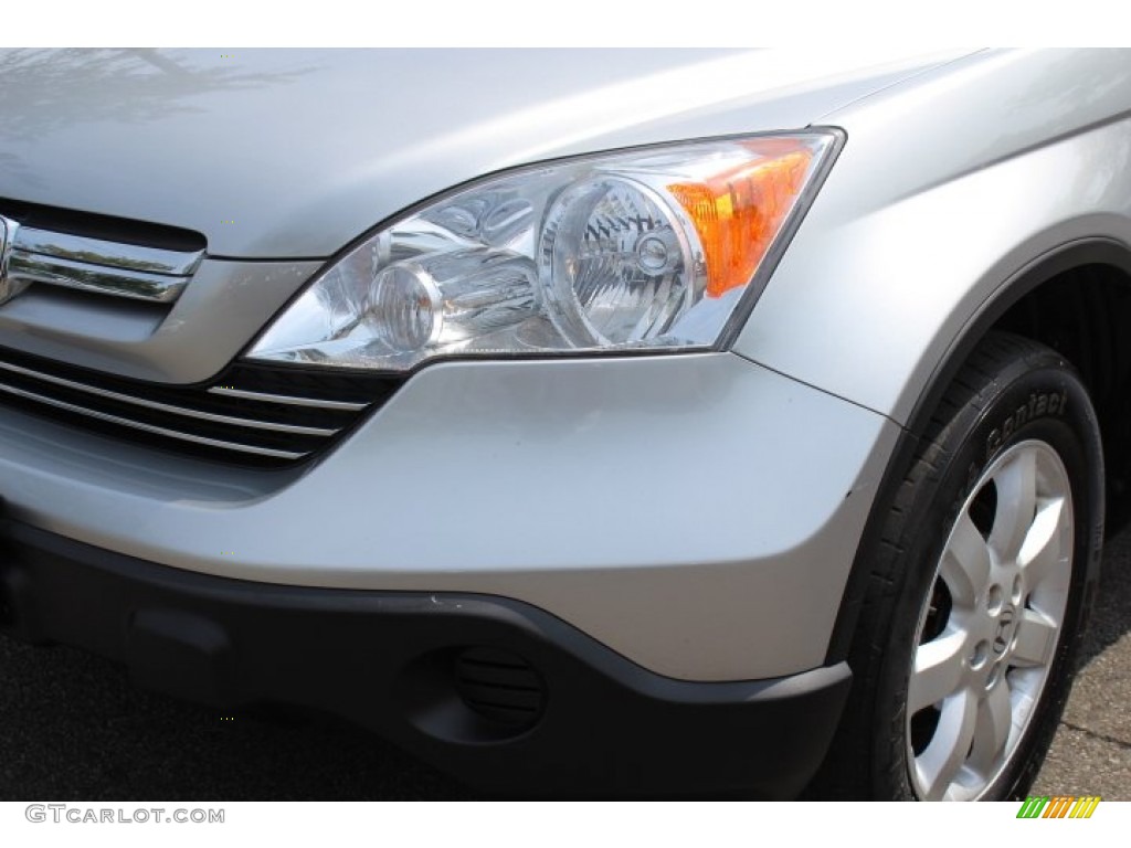 2009 CR-V EX 4WD - Alabaster Silver Metallic / Black photo #27