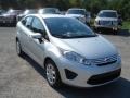 2013 Ingot Silver Ford Fiesta SE Sedan  photo #2