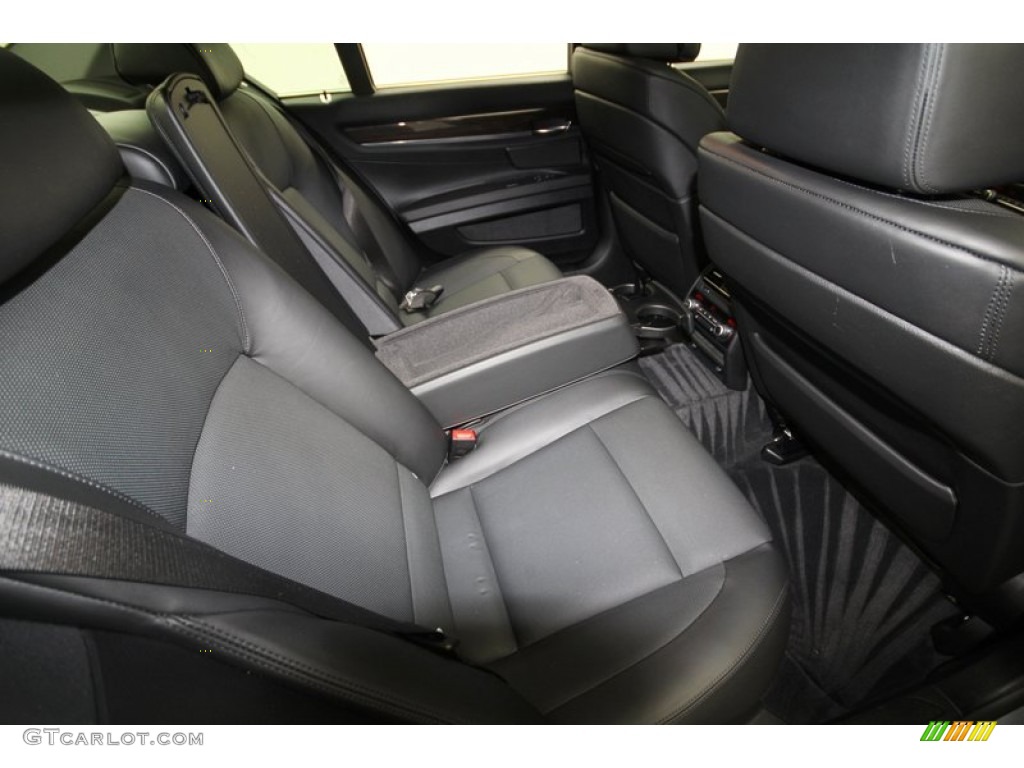 2009 7 Series 750i Sedan - Space Grey Metallic / Black Nappa Leather photo #40