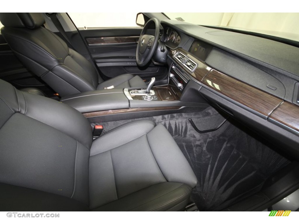2009 7 Series 750i Sedan - Space Grey Metallic / Black Nappa Leather photo #44