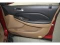 2006 Acura MDX Saddle/Black Interior Door Panel Photo