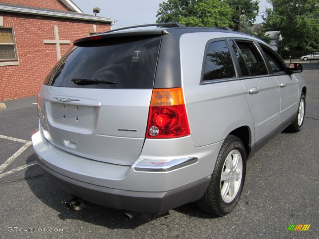 2004 Pacifica AWD - Bright Silver Metallic / Dark Slate Gray photo #7