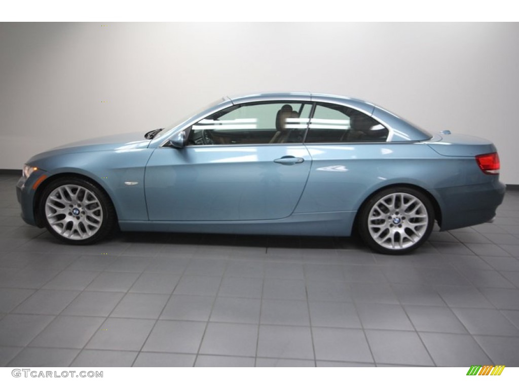 Atlantic Blue Metallic 2009 BMW 3 Series 328i Convertible Exterior Photo #69869112