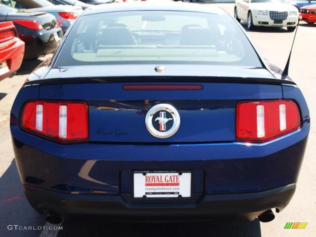 2012 Mustang V6 Premium Coupe - Kona Blue Metallic / Charcoal Black photo #6