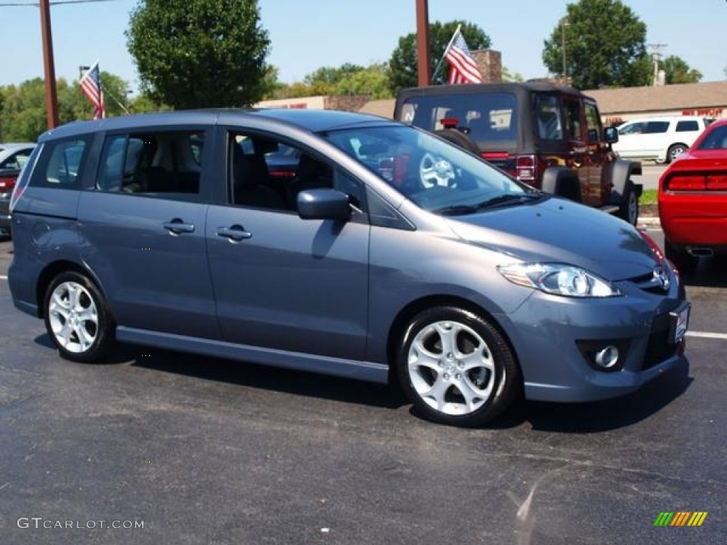 Galaxy Gray Mica 2010 Mazda MAZDA5 Touring Exterior Photo #69871207