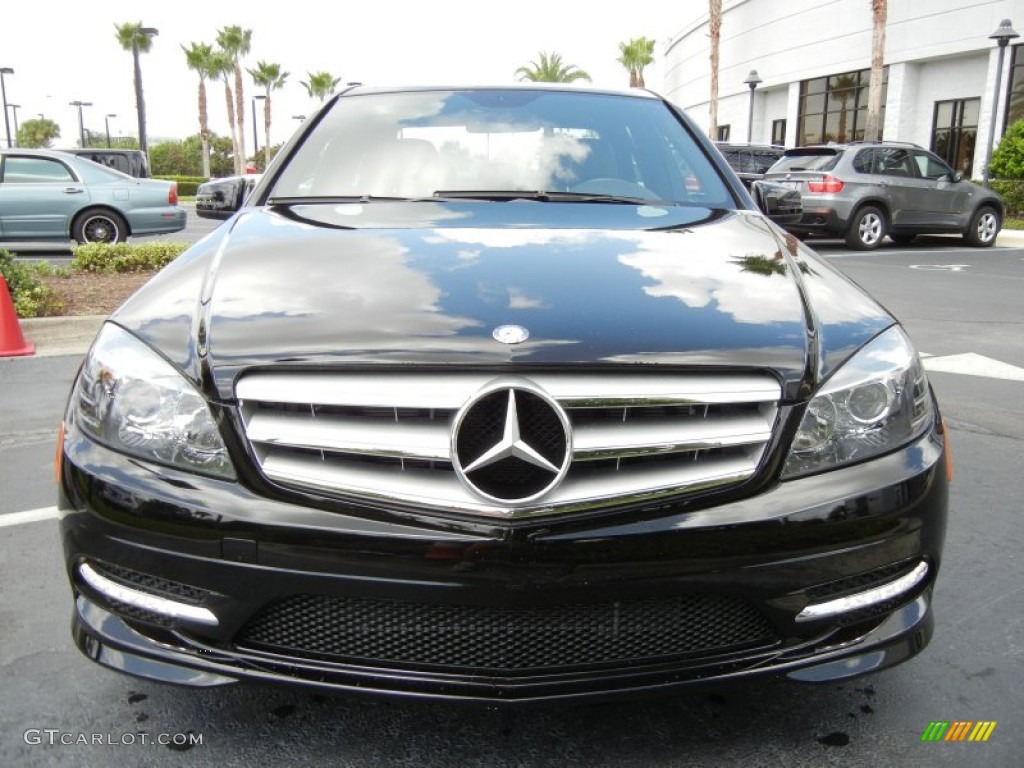 Black 2011 Mercedes-Benz C 350 Sport Exterior Photo #69871387