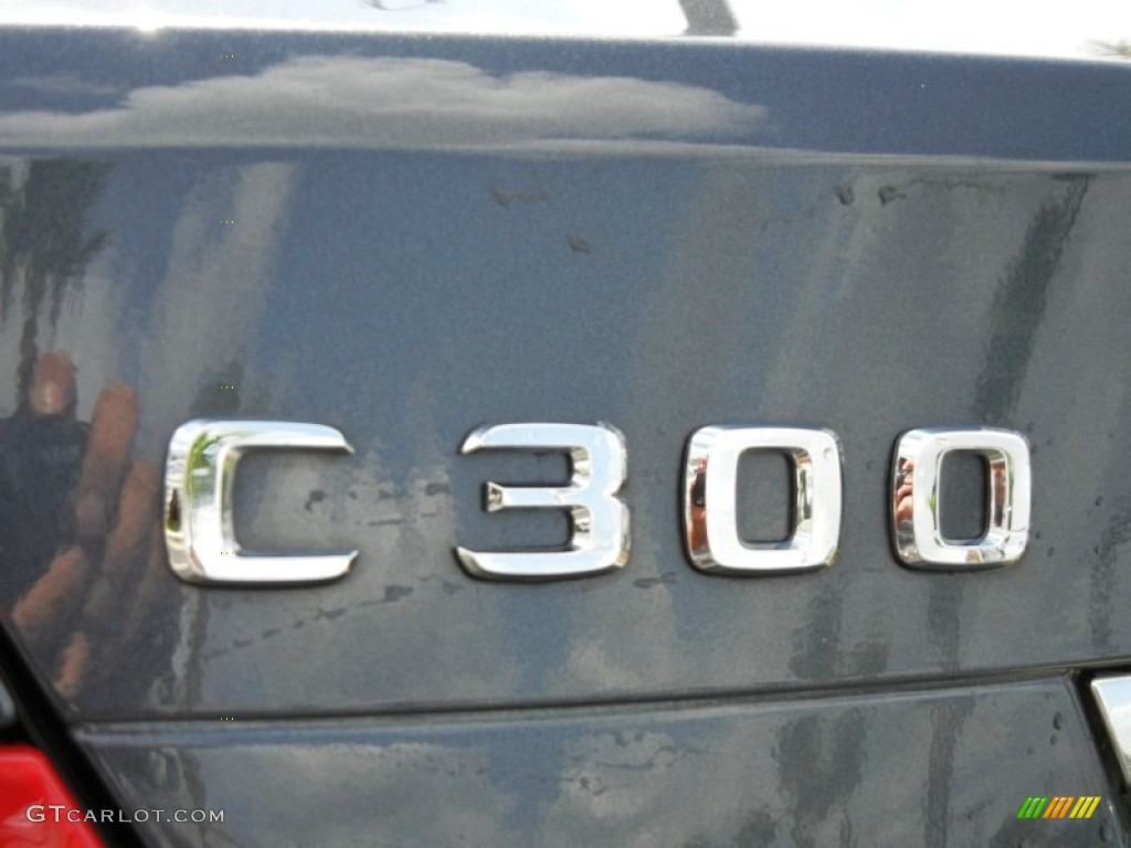 2009 C 300 Sport - Steel Grey Metallic / Black photo #9