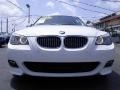 Alpine White - 5 Series 550i Sedan Photo No. 5