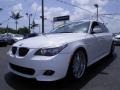 Alpine White - 5 Series 550i Sedan Photo No. 11