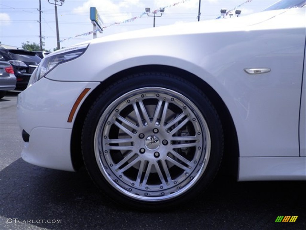 2008 BMW 5 Series 550i Sedan Custom Wheels Photo #69871903