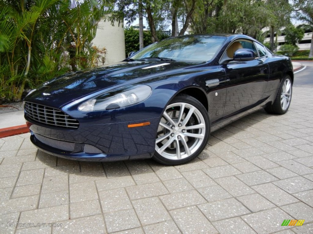 Midnight Blue 2011 Aston Martin DB9 Coupe Exterior Photo #69872280