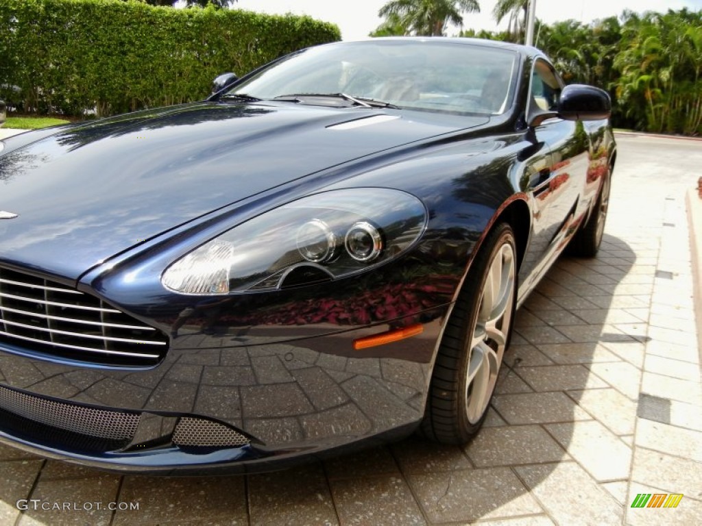 2011 DB9 Coupe - Midnight Blue / Sandstorm photo #10
