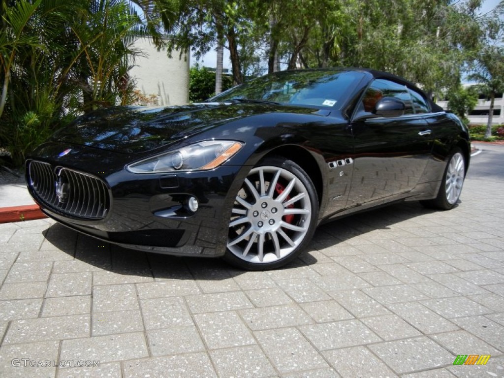 Nero (Black) 2011 Maserati GranTurismo Convertible GranCabrio Exterior Photo #69872407