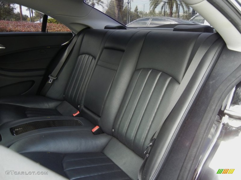 Black Interior 2007 Mercedes-Benz CLS 550 Photo #69872542