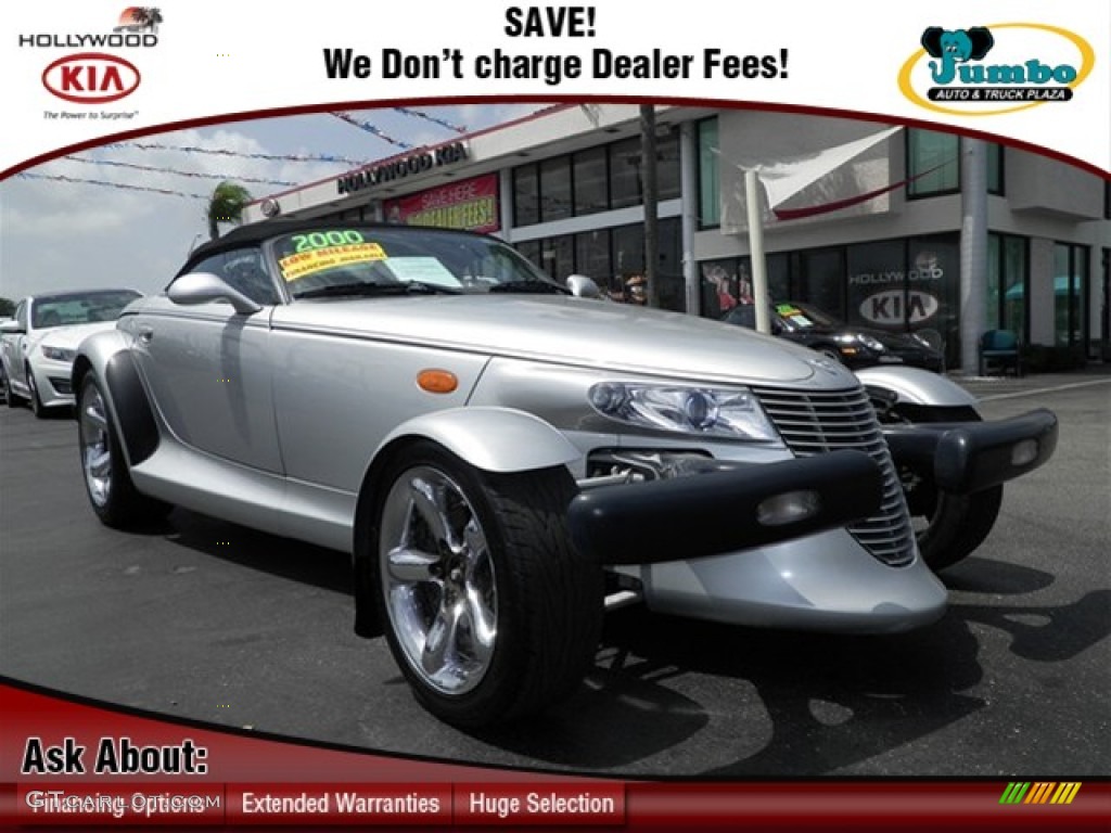 2000 Prowler Roadster - Prowler Bright Silver Metallic / Agate photo #1