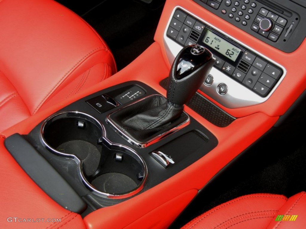 2011 Maserati GranTurismo Convertible GranCabrio 6 Speed ZF Paddle-Shift Automatic Transmission Photo #69872665