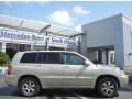 2002 Vintage Gold Metallic Toyota Highlander V6  photo #1