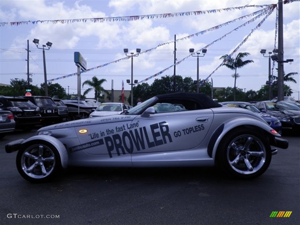 2000 Prowler Roadster - Prowler Bright Silver Metallic / Agate photo #10