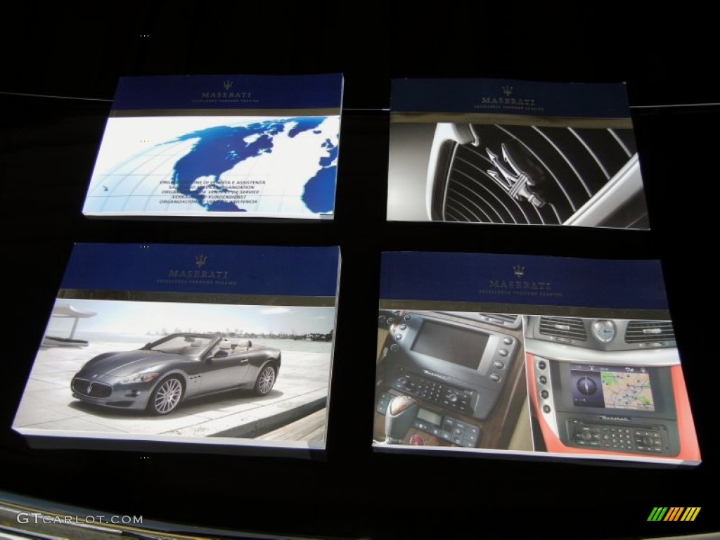 2011 Maserati GranTurismo Convertible GranCabrio Books/Manuals Photo #69872716