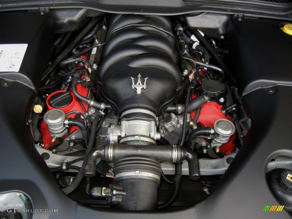 2011 Maserati GranTurismo Convertible GranCabrio 4.7 Liter DOHC 32-Valve VVT V8 Engine Photo #69872761