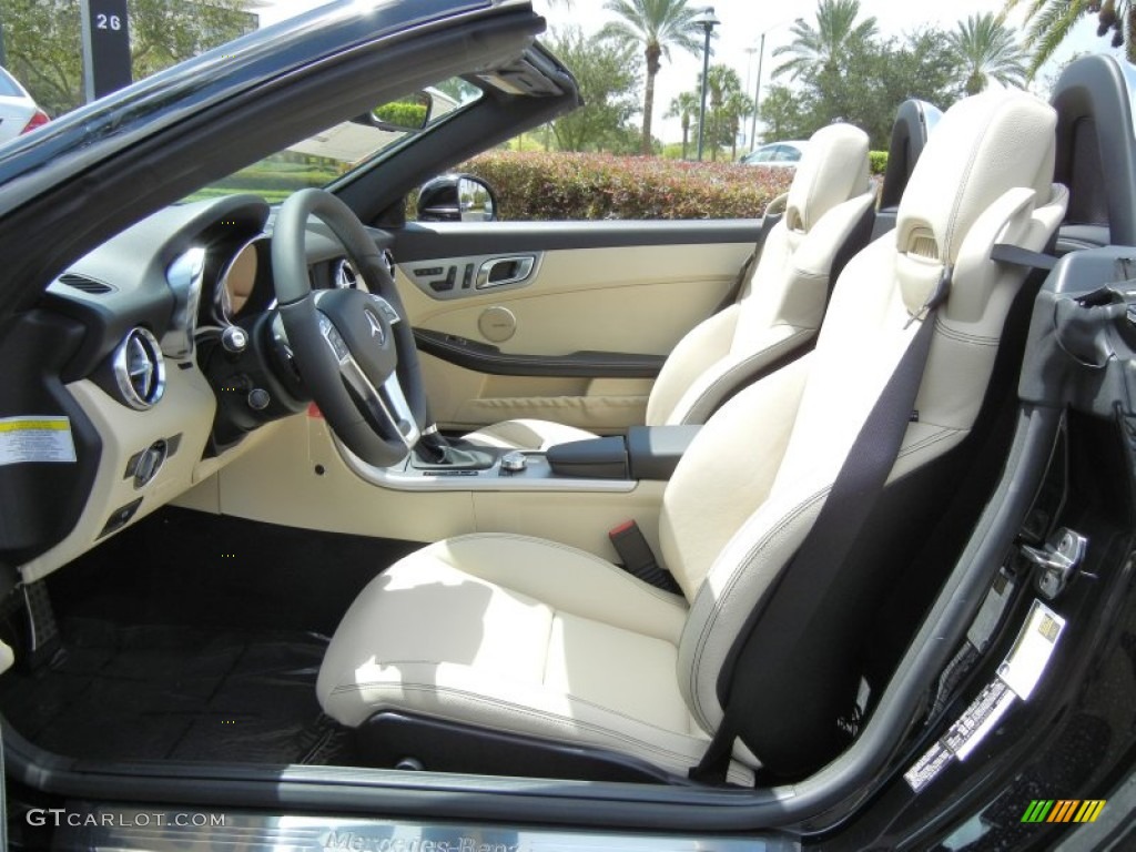 Sahara Beige Interior 2013 Mercedes-Benz SLK 250 Roadster Photo #69873214