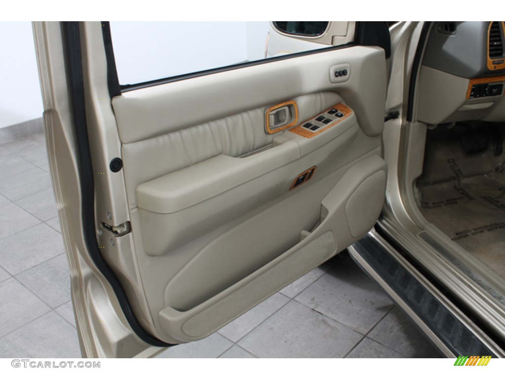 2001 QX4 4x4 - Tuscan Beige Metallic / Stone Beige photo #16