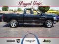 Brilliant Black Crystal Pearl 2007 Dodge Ram 1500 Big Horn Edition Quad Cab 4x4