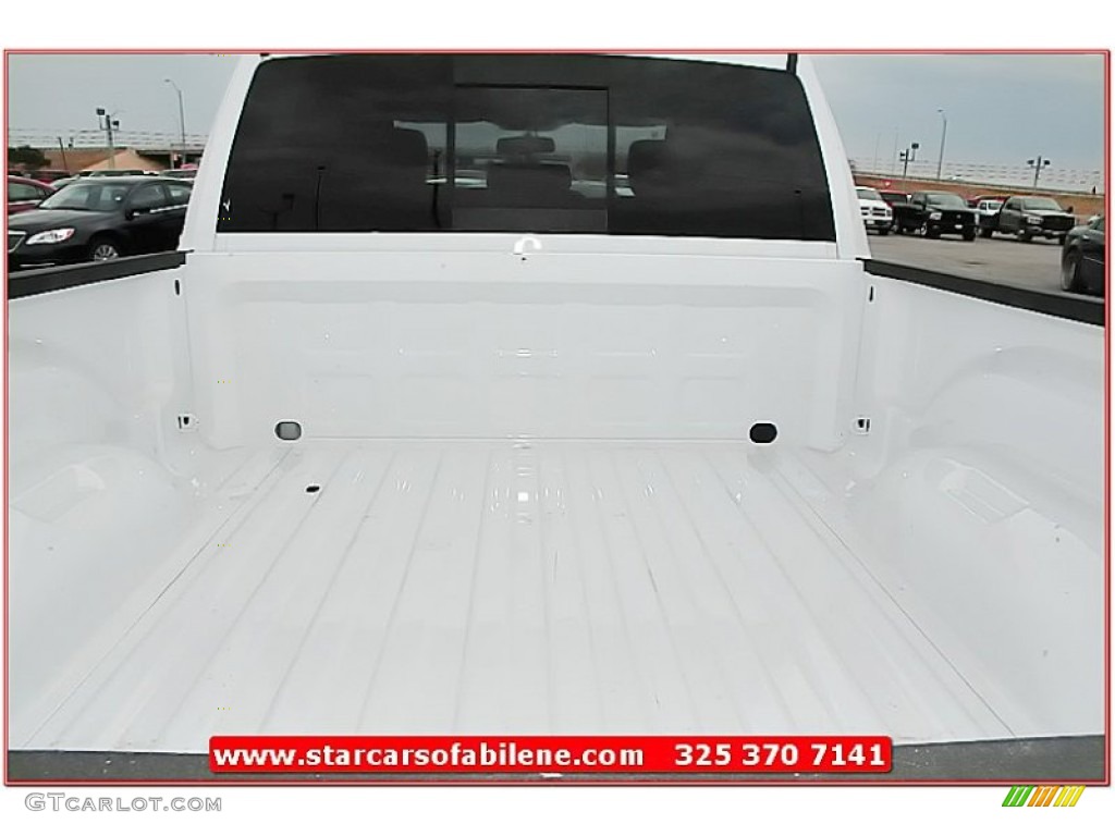 2011 Ram 1500 Big Horn Quad Cab - Bright White / Dark Slate Gray/Medium Graystone photo #9